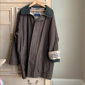 Burberry Men’s Trench Car Coat 54R